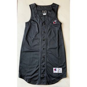 Authentic Champion Baseball Dress | Black S